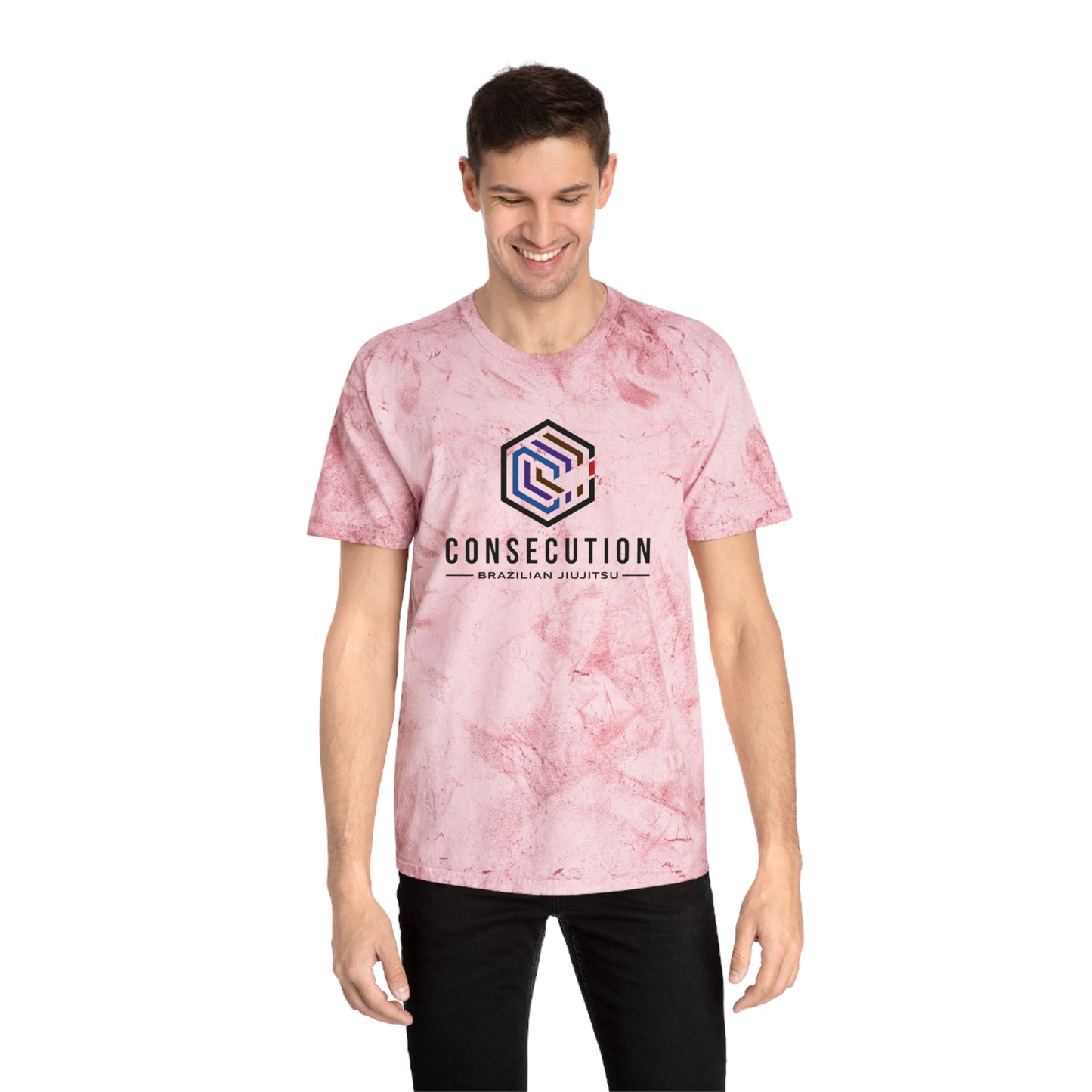 Color Blast Brazilian Jiu-Jitsu T-Shirt, Unisex Apparel, Sporty Tee, Training Top, Gift for Martial Artists, Casual Streetwear