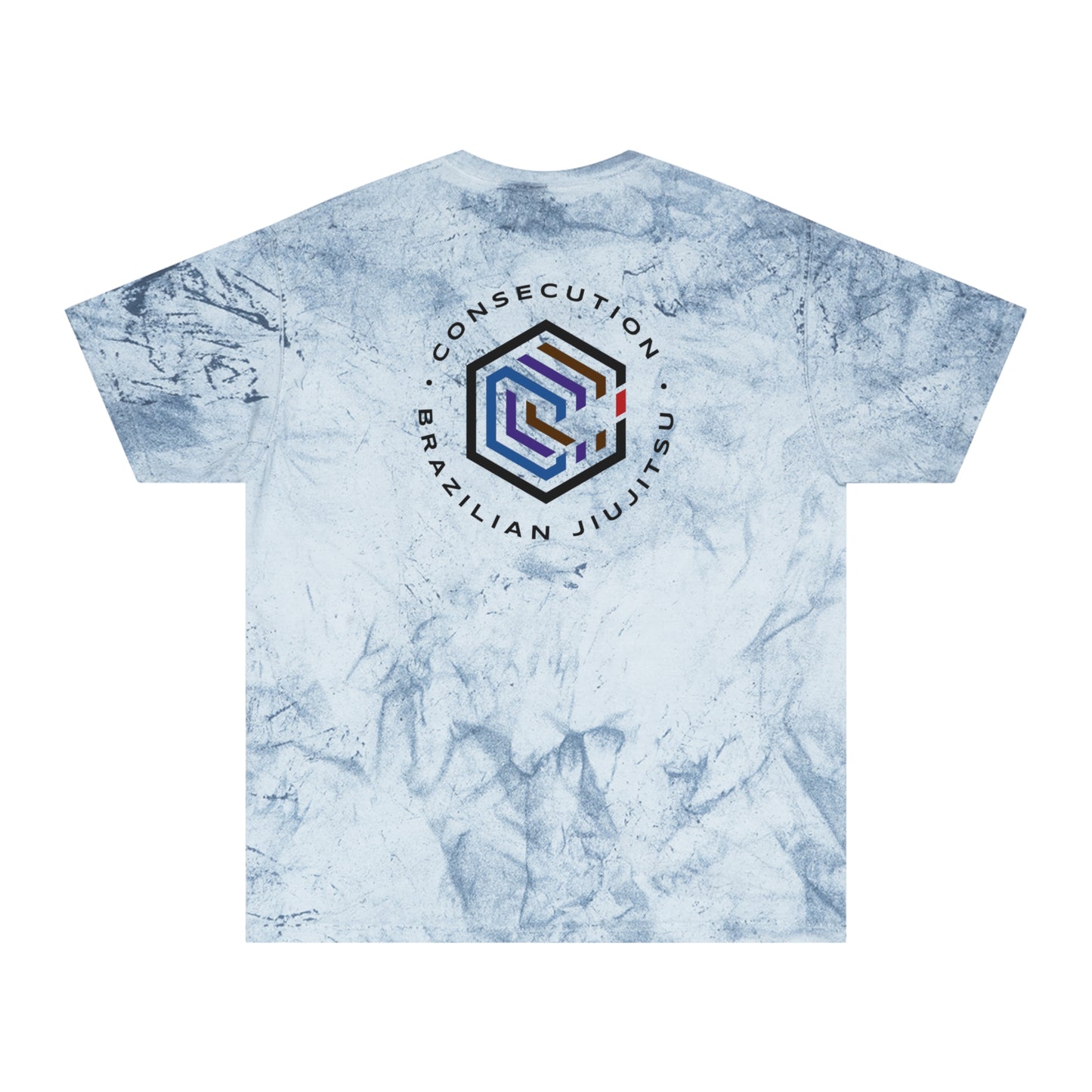 Color Blast Brazilian Jiu-Jitsu T-Shirt, Unisex Apparel, Sporty Tee, Training Top, Gift for Martial Artists, Casual Streetwear