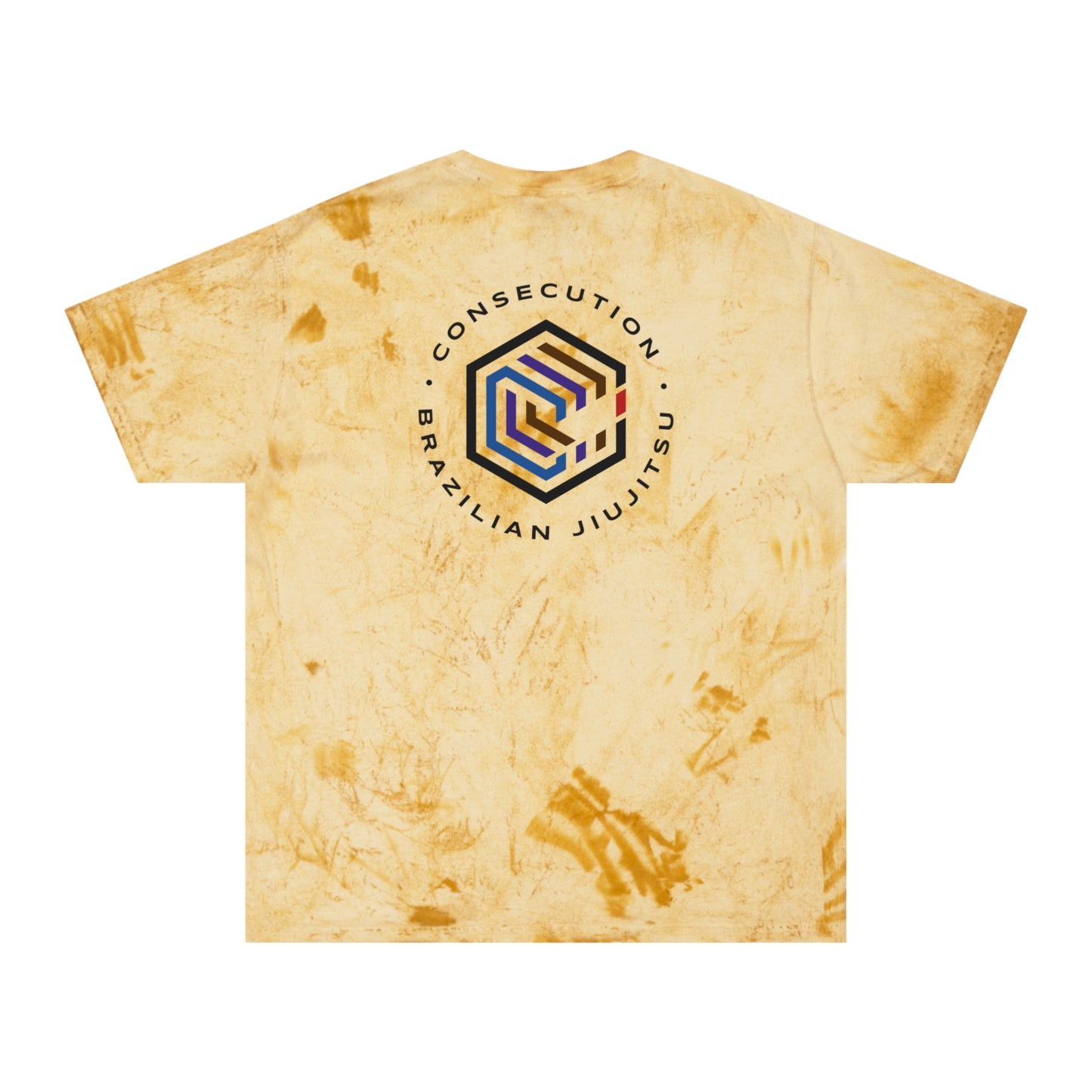 Color Blast Brazilian Jiu-Jitsu T-Shirt, Unisex Apparel, Sporty Tee, Training Top, Gift for Martial Artists, Casual Streetwear