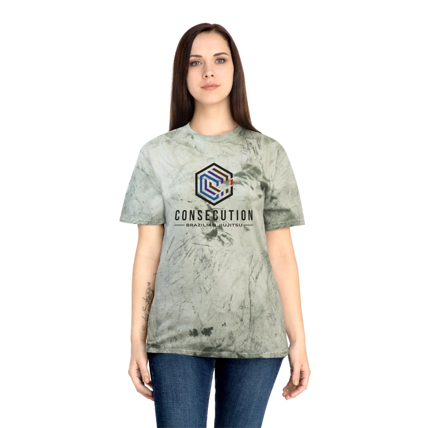 Color Blast Brazilian Jiu-Jitsu T-Shirt, Unisex Apparel, Sporty Tee, Training Top, Gift for Martial Artists, Casual Streetwear