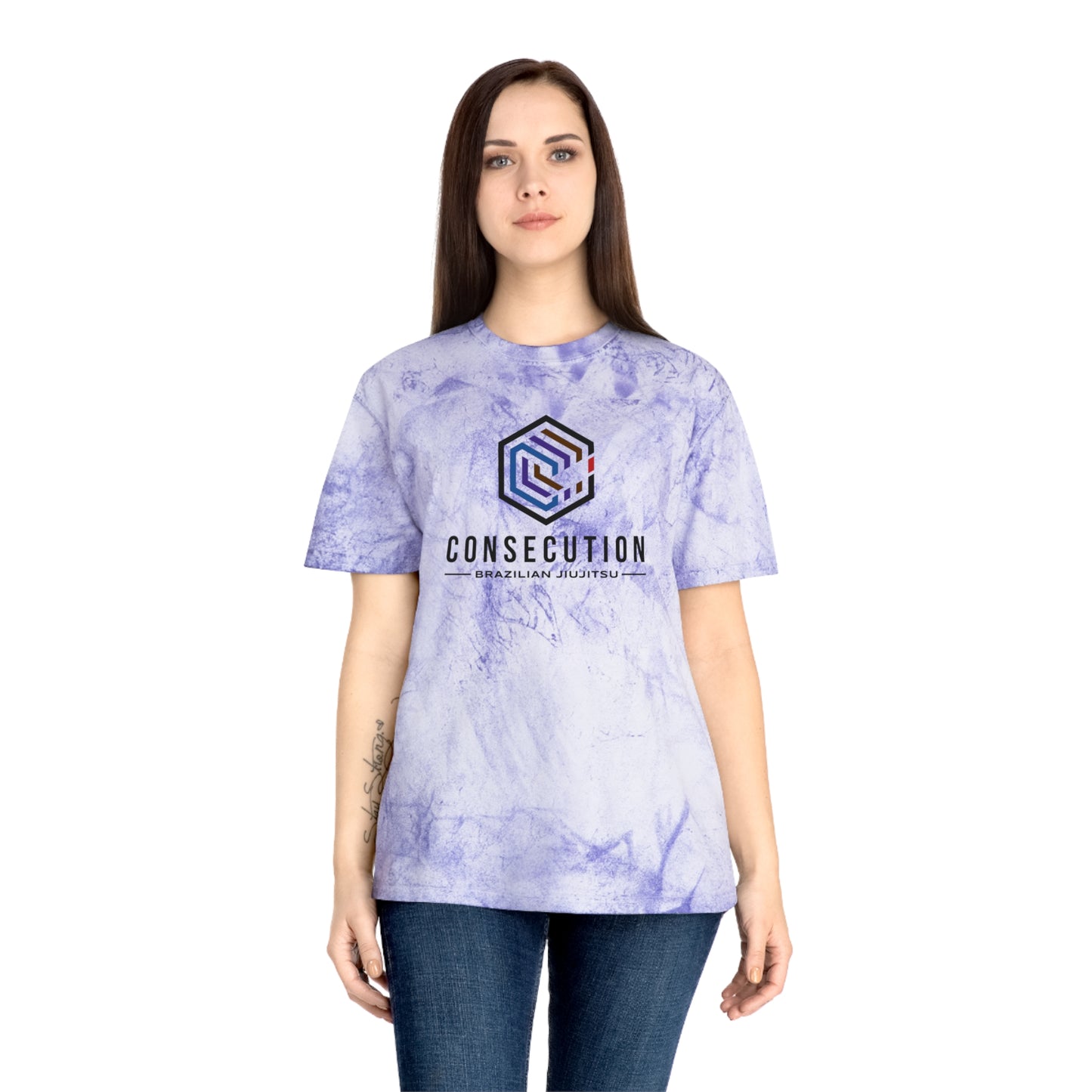 Color Blast Brazilian Jiu-Jitsu T-Shirt, Unisex Apparel, Sporty Tee, Training Top, Gift for Martial Artists, Casual Streetwear