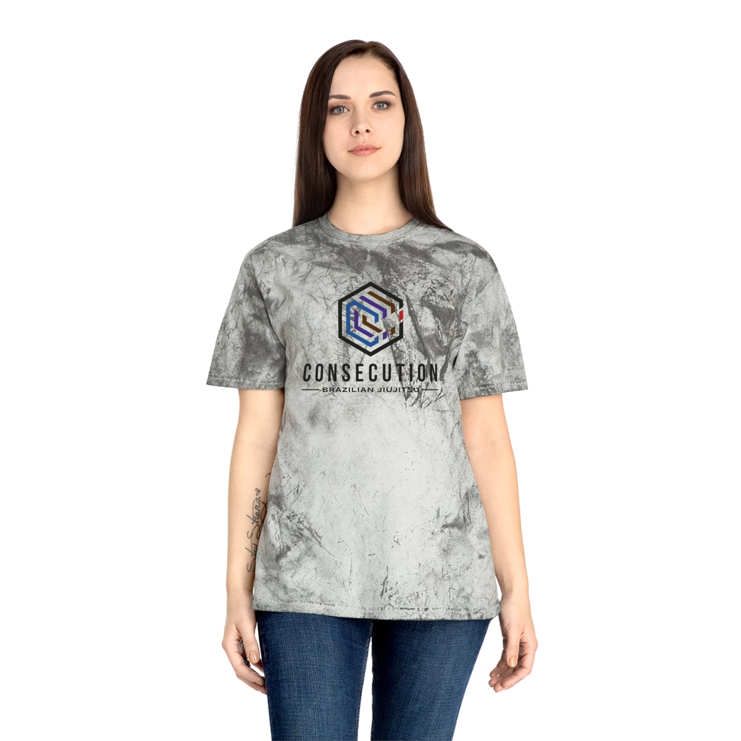 Color Blast Brazilian Jiu-Jitsu T-Shirt, Unisex Apparel, Sporty Tee, Training Top, Gift for Martial Artists, Casual Streetwear
