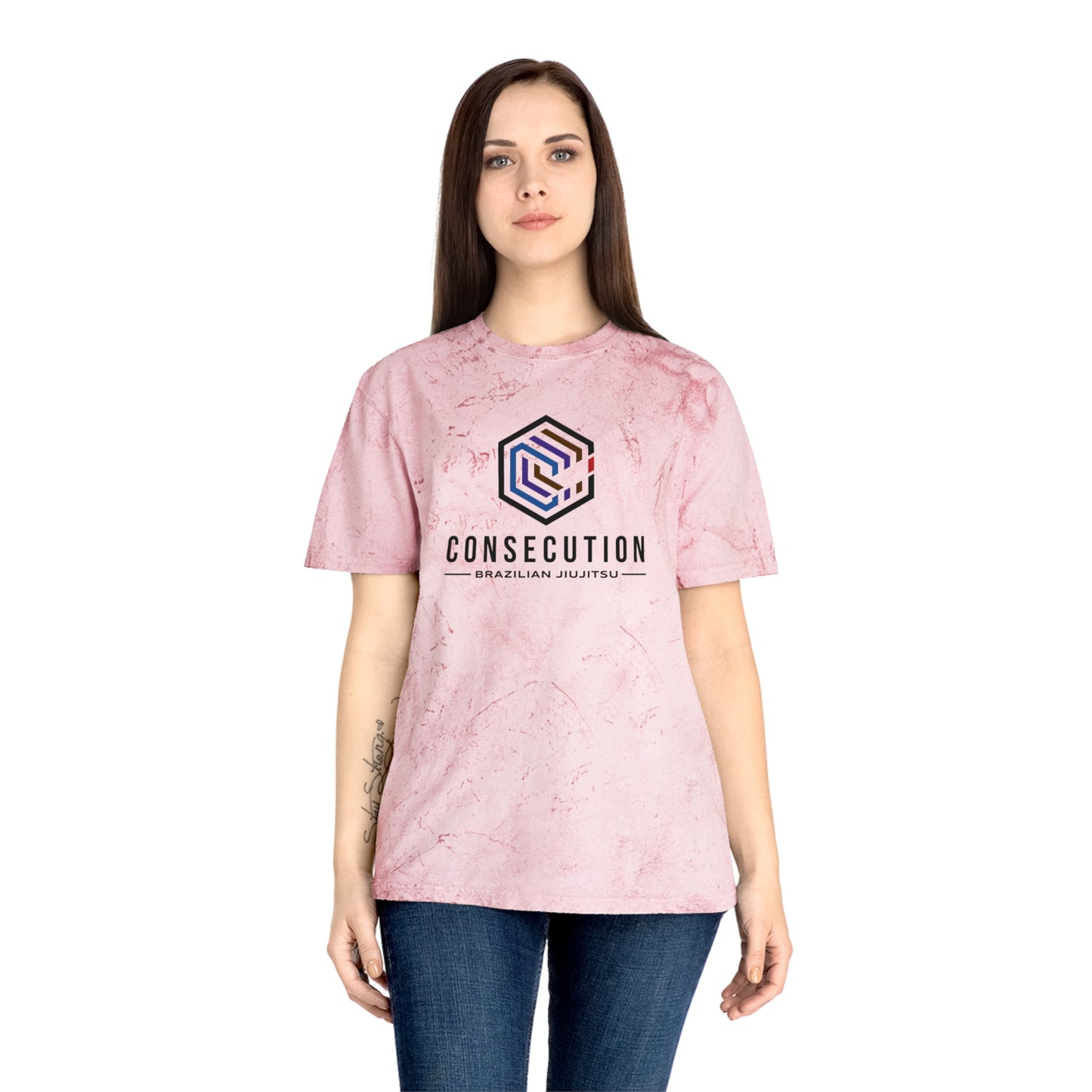 Color Blast Brazilian Jiu-Jitsu T-Shirt, Unisex Apparel, Sporty Tee, Training Top, Gift for Martial Artists, Casual Streetwear