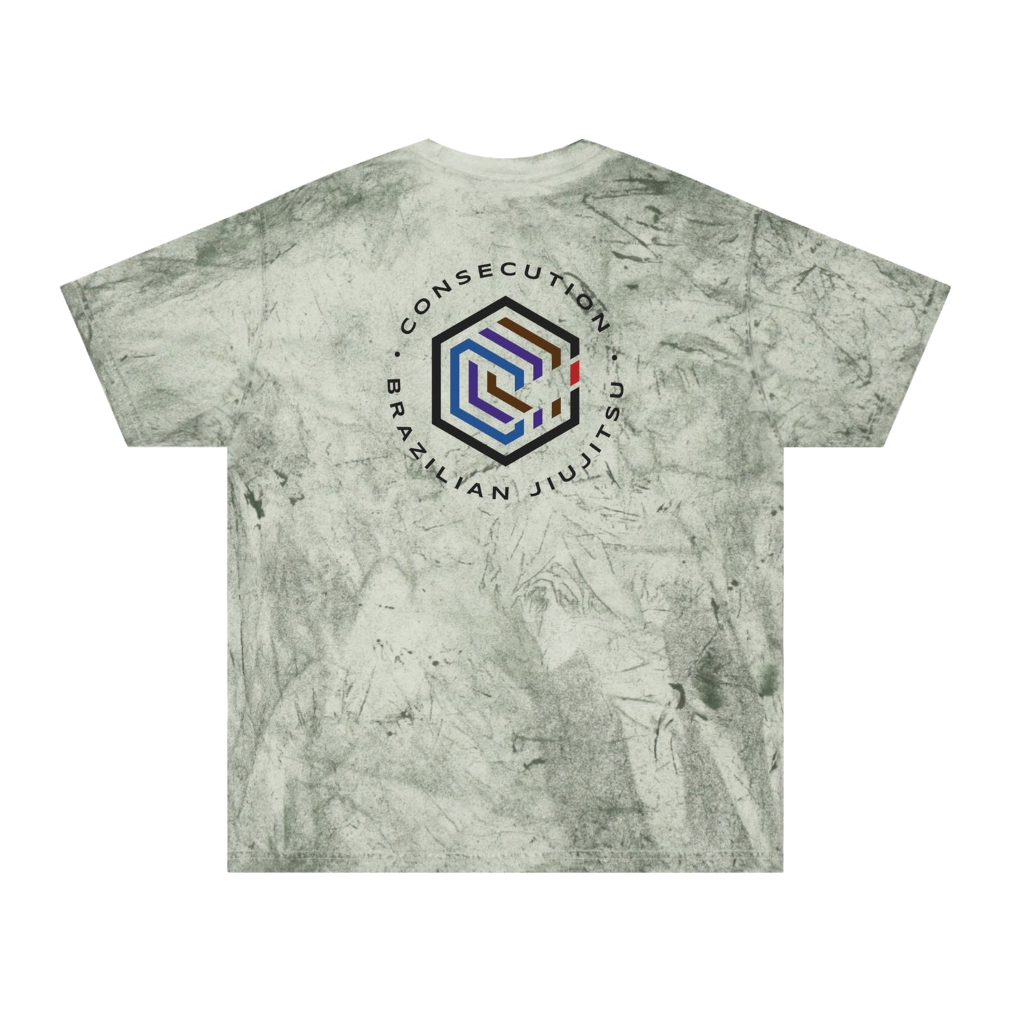 Color Blast Brazilian Jiu-Jitsu T-Shirt, Unisex Apparel, Sporty Tee, Training Top, Gift for Martial Artists, Casual Streetwear