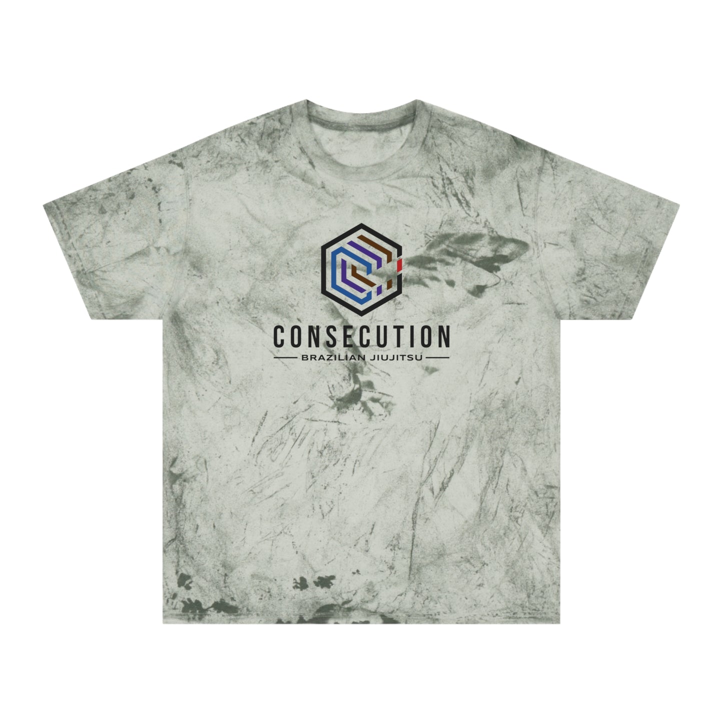 Color Blast Brazilian Jiu-Jitsu T-Shirt, Unisex Apparel, Sporty Tee, Training Top, Gift for Martial Artists, Casual Streetwear