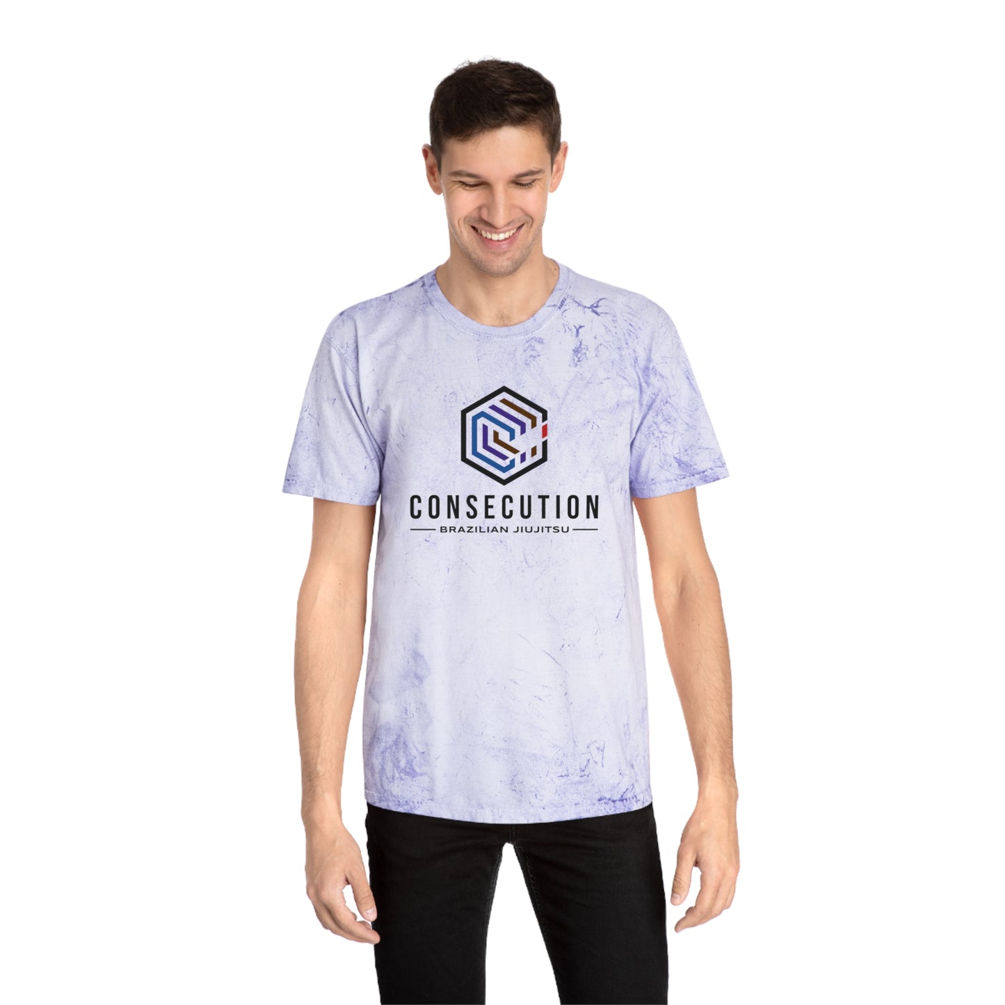 Color Blast Brazilian Jiu-Jitsu T-Shirt, Unisex Apparel, Sporty Tee, Training Top, Gift for Martial Artists, Casual Streetwear