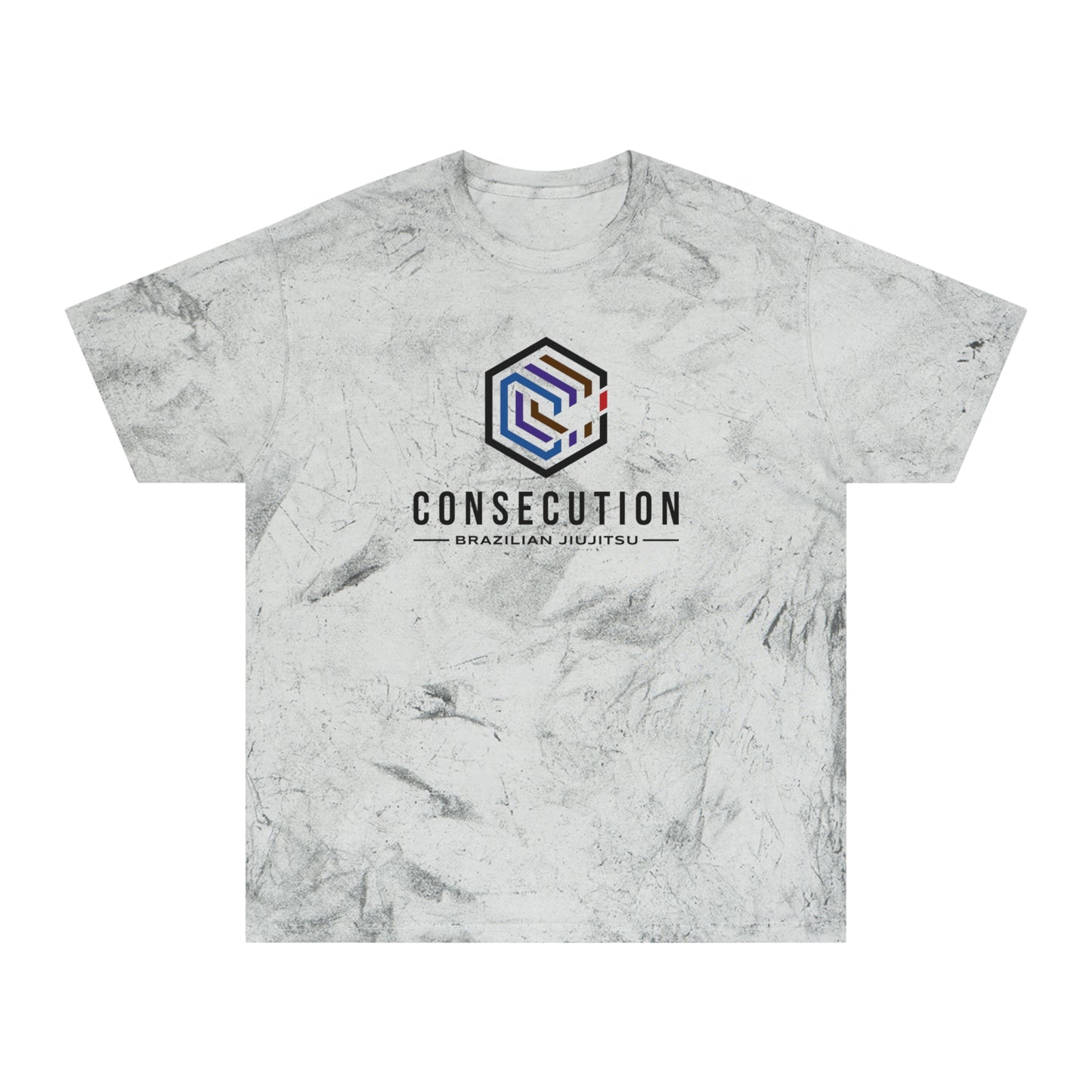 Color Blast Brazilian Jiu-Jitsu T-Shirt, Unisex Apparel, Sporty Tee, Training Top, Gift for Martial Artists, Casual Streetwear