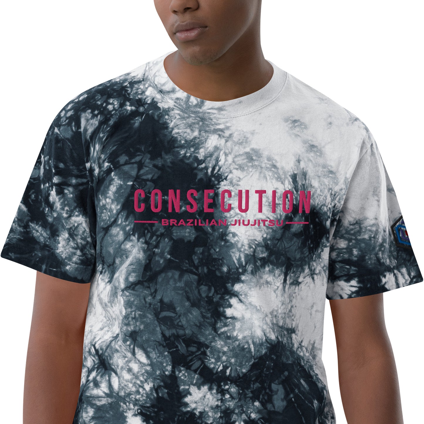 CJJ "Drip" Oversized tie-dye t-shirt