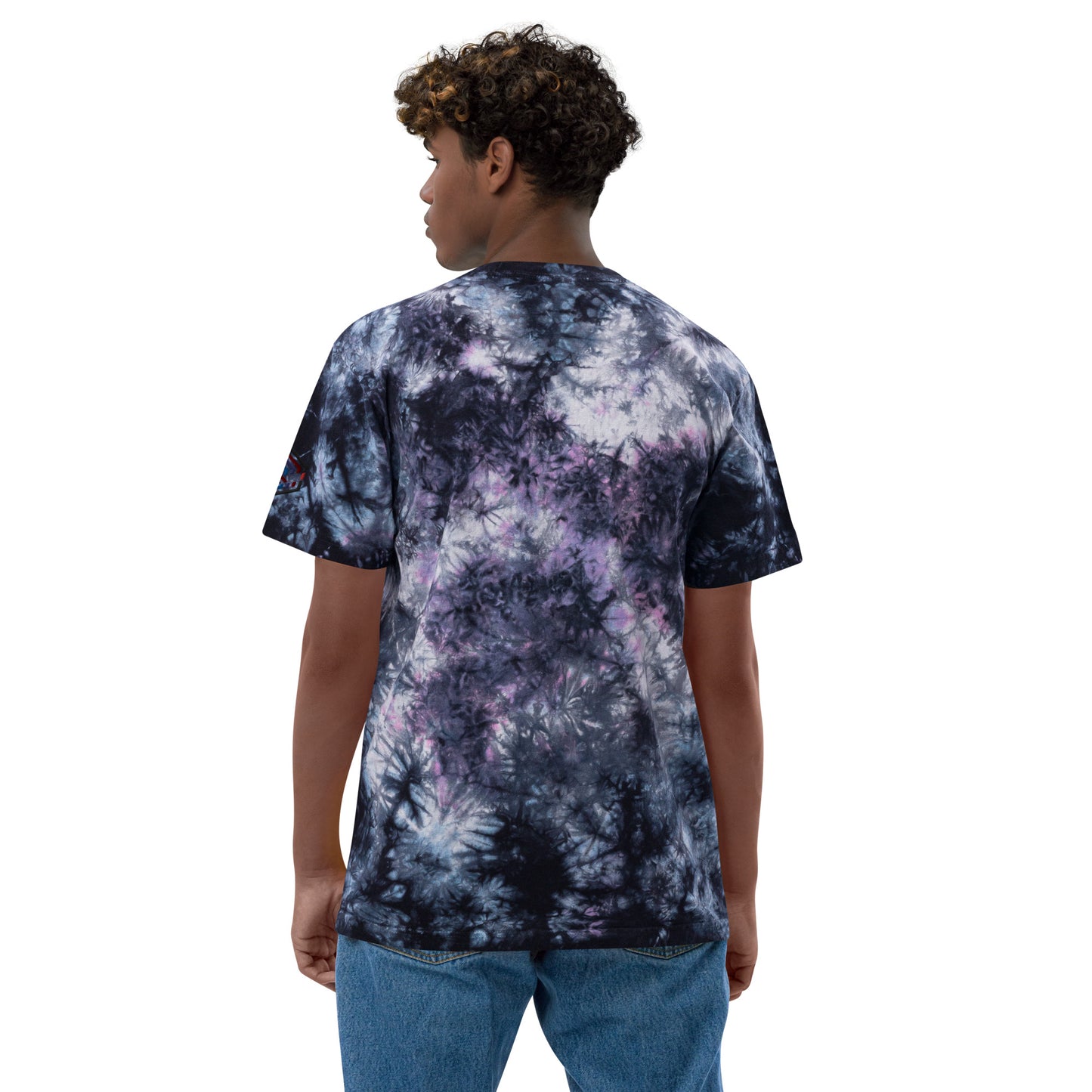 CJJ "Drip" Oversized tie-dye t-shirt