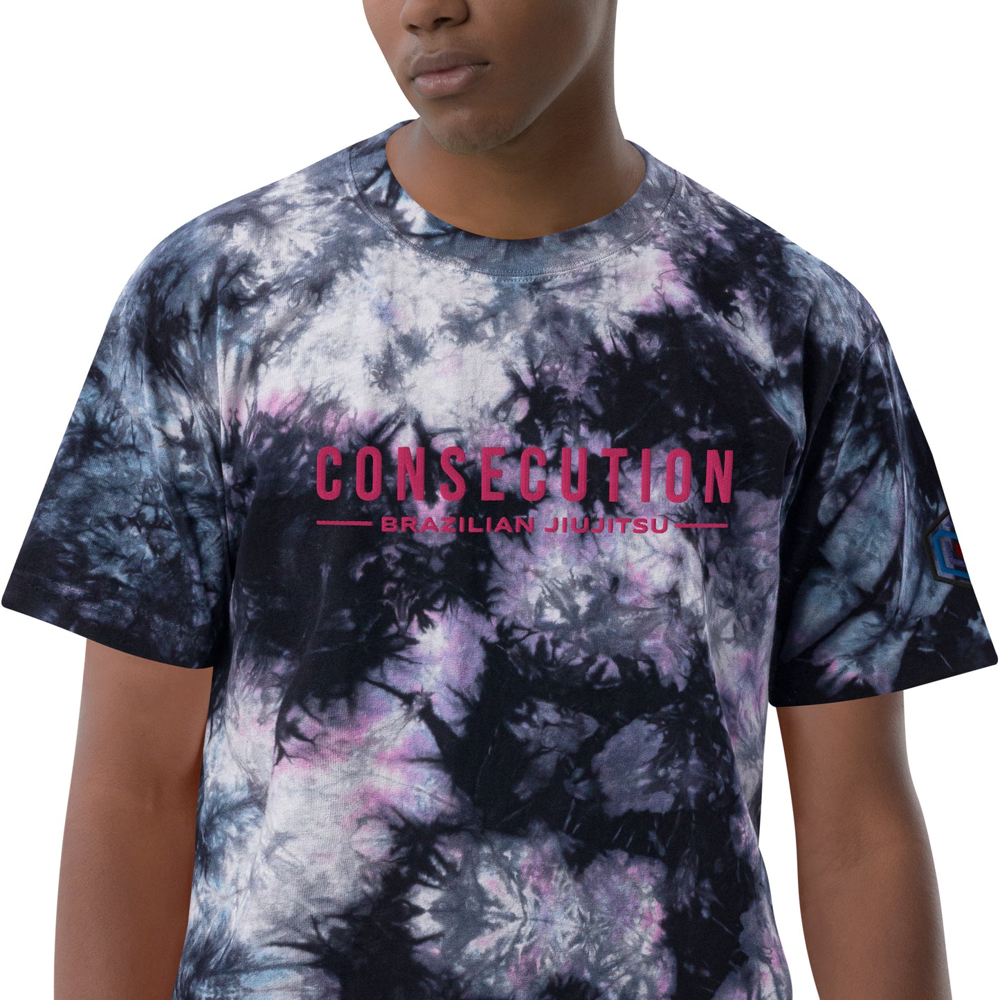 CJJ "Drip" Oversized tie-dye t-shirt