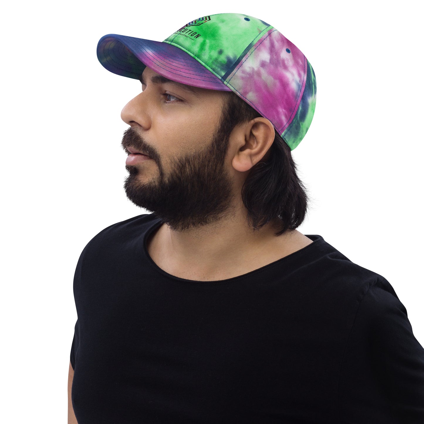 Tie dye hat