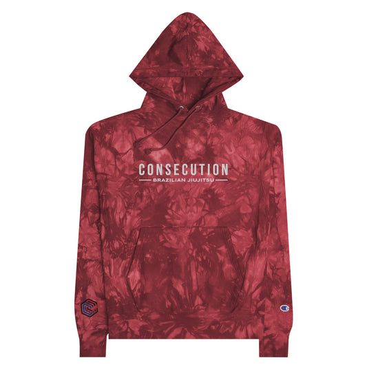 CJJ Unisex Champion tie-dye hoodie