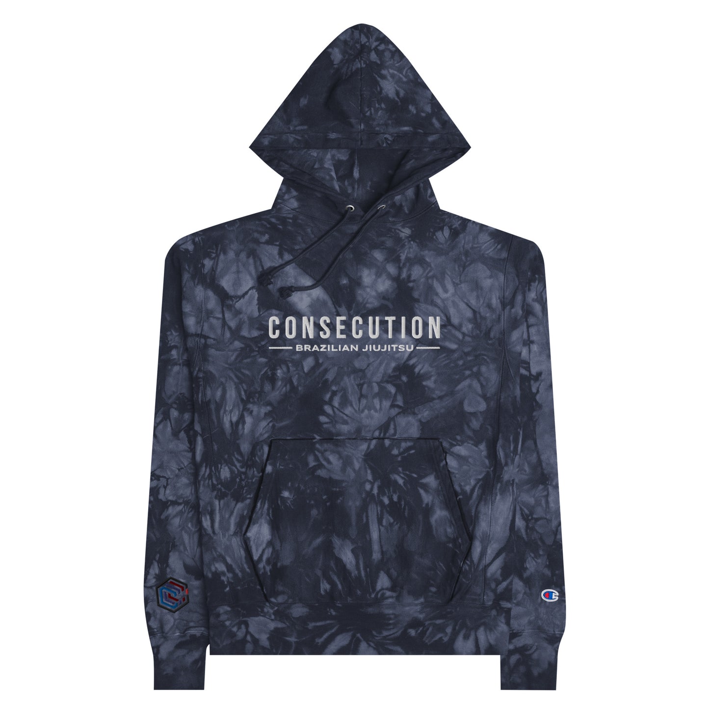 CJJ Unisex Champion tie-dye hoodie